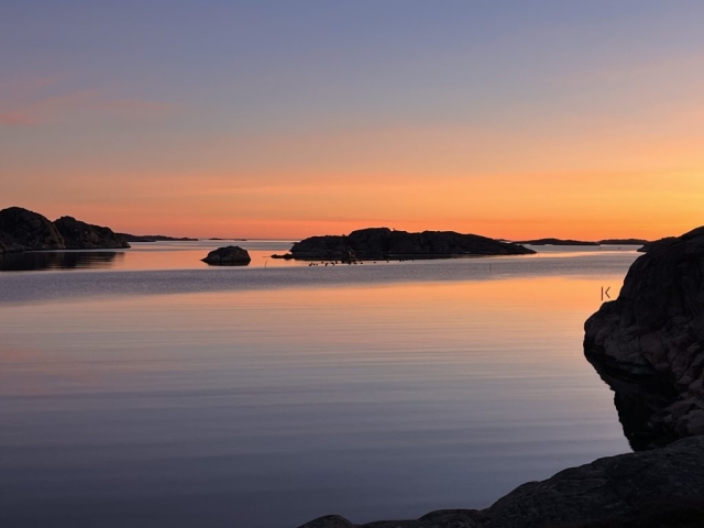 Lyse-Berga, vy mot Käringeholmen